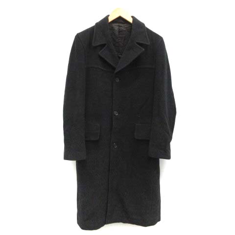 アバハウス Abahouse 2 M チェスターコート アウター ロング ウール グレー Tk メンズ 081 ベクトルパーク