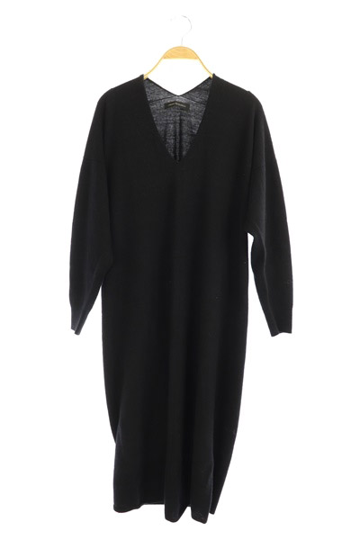 アーバンリサーチ Urban Research 18aw Vネックニットワンピース ロング 長袖 ウール F 黒 ブラック My Os H レディース 081 ベクトルパーク アーバンリサーチ Urban Research 18aw Vネックニットワンピース ロング 長袖 ウール F 黒 ブラック My Os H レディース 081 ベクトルパーク