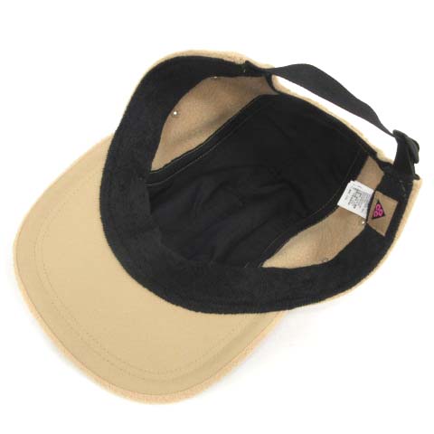 ナイキエーシージー Nike Acg キャップ 野球帽 帽子 フリース ロゴ 56cm ベージュ Pj レディース 081 ベクトルパーク