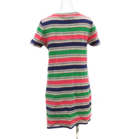 マークジェイコブス MARC JACOBS チュニック 半袖 Tシャツ ボーダー XS 