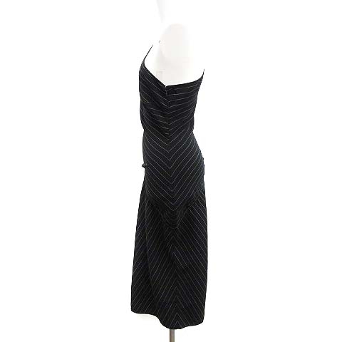 セリーヌ CELINE ワンピース ロング ノースリーブ ワンショルダー  