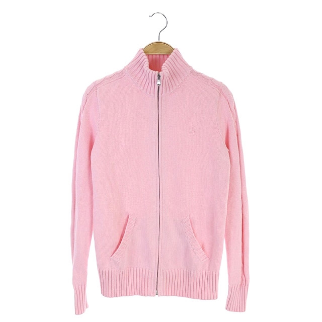 【美品！】POLO GOLF Ralph Lauren ピンク ジャケット M ラルフローレン RALPH LAUREN ゴルフ GOLF ニットジャケット