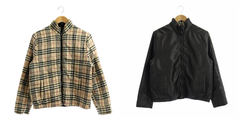 バーバリー ロンドン BURBERRY LONDON 中綿ジャケット リバーシブル 
