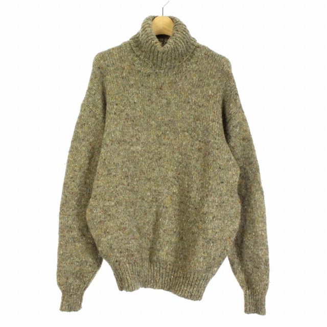 ポールスミス タートルネックニットセーター Lサイズ カーキ色 ポールスミス タートルネック ニット セーター(Paul Smith
