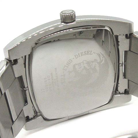 【電池交換済】DIESEL スタッズ メタルバンド クォーツ式腕時計 シルバー Amazon.co.jp: [ZHUOLEI] ディーゼル 時計 ベルト diesel 交換用