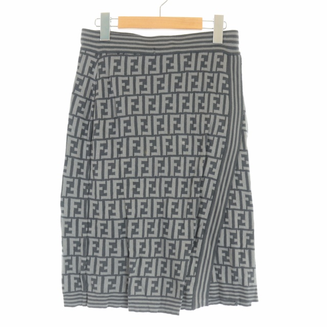 フェンディ FENDI セットアップ 上下 スカート ズッカ柄 ニット  