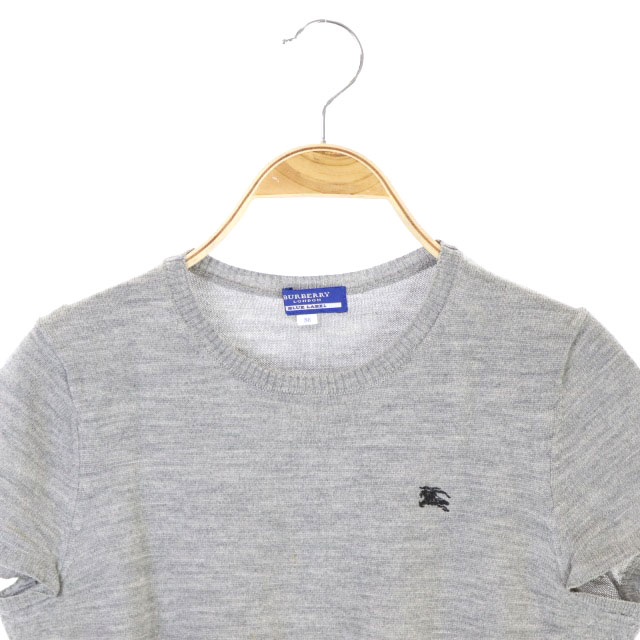 バーバリーブルーレーベル BURBERRY BLUE LABEL ニット セーター 半袖 