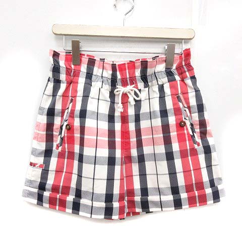 アディダス Adidas Golf ゴルフウエア ショートパンツ チェック M 赤 レッド Nm Ec レディース 081 ベクトルパーク