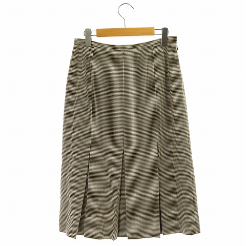 バーバリーズ Burberrys スカート プリーツ 膝丈 ヴィンテージ