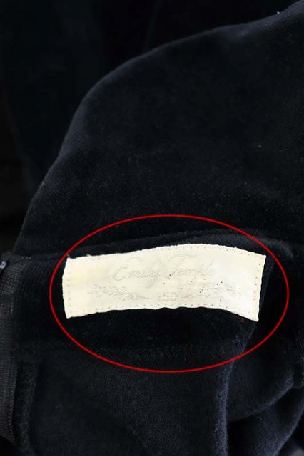 シャーリーテンプル Shirley Temple ワンピース ひざ丈 切替 ベロア 花柄 長袖 150 黒 ブラック ピンク アイボリー Df Ec キッズ 081 ベクトルパーク