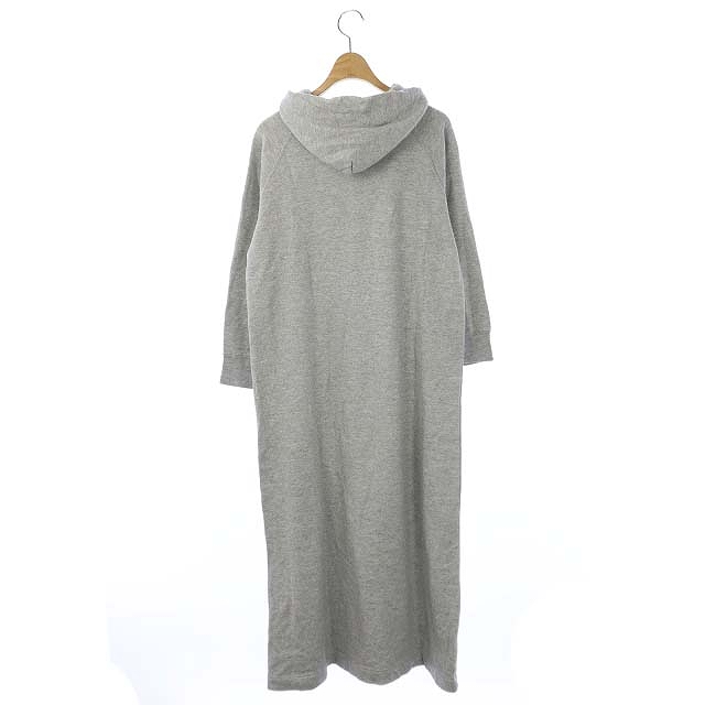 チャンピオン Champion ワンピース ロング 長袖 スウェット フード M グレー Hk レディース 081 ベクトルパーク