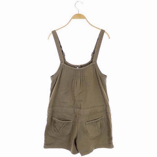 バーバリーブルーレーベル　サロペット　ショートパンツ　ノバ　ギガチェック BURBERRY BLUE LABEL ショートオーバーオール バーバリーブルー