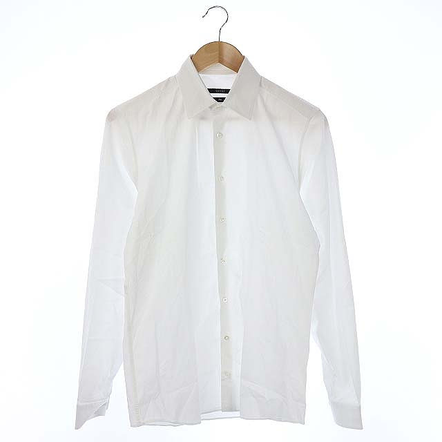 GUCCI ホワイト 長袖シャツ グッチ GUCCI シャツ Yシャツ ワイシャツ 長袖 無地 スリム 40 15 3/4