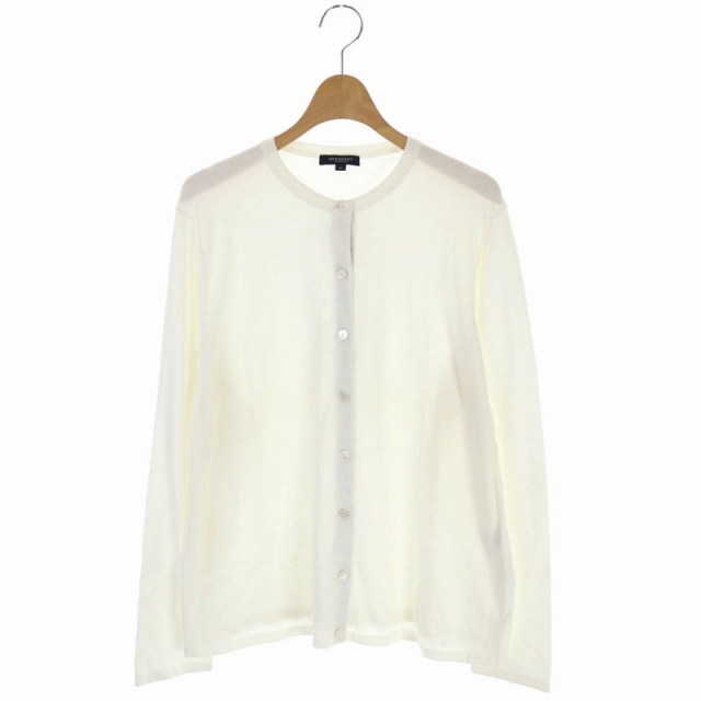 BURBERRY 住み着い LONDON ボレロ風カーディガン 38 ホワイト 