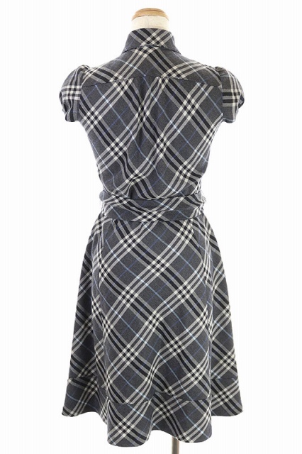 バーバリーブルーレーベル BURBERRY BLUE LABEL ワンピース チェック 