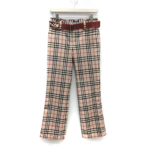バーバリーブルーレーベル BURBERRY BLUE LABEL 36 S ワークパンツ 