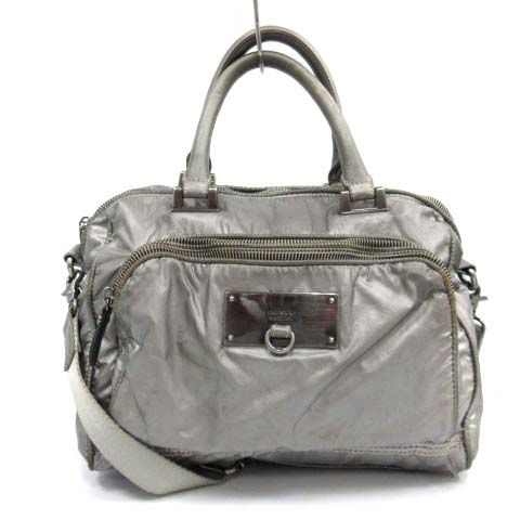 ディーゼル DIESEL ショルダーバッグ ハンドバッグ 2way シルバー金具 