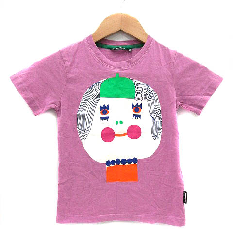 マリメッコ marimekko 3点セット キッズ服 カットソー 半袖 紫 