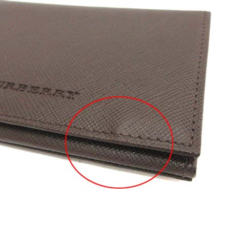 BURBERRY 名刺入れ MS 5498 特価】ほぼ新品 バーバリー カードケース