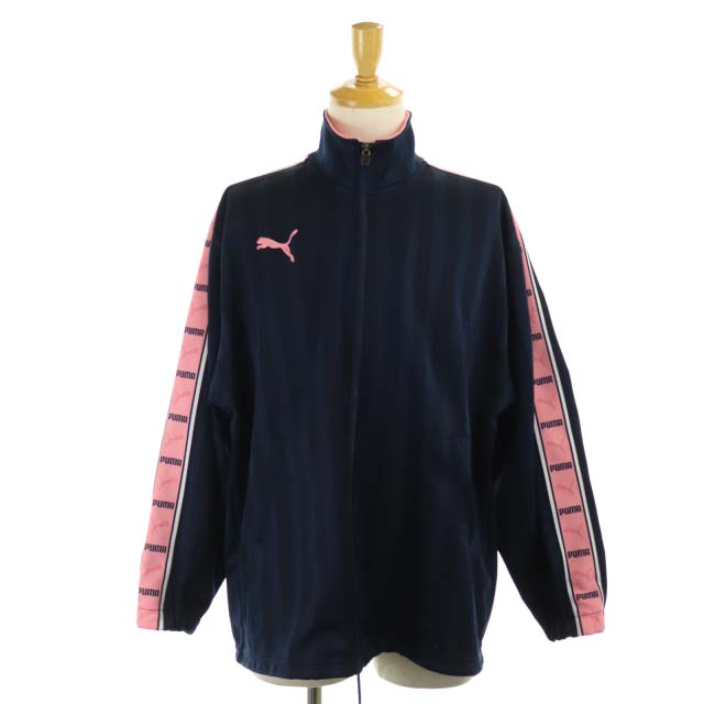絶版 プーマ　ジャージ　トラックジャケット　上下　大きいロゴ　刺繍　90s プーマ ジャージ トラックジャケット 上下 大きいロゴ 刺繍 絶版