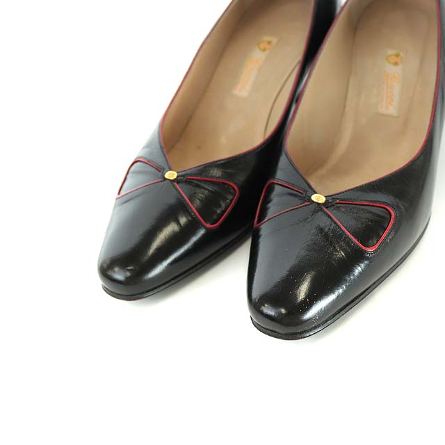 GUCCIグッチ新品リボンレザーパンプス36.5 GUCCIグッチ新品リボンレザーパンプス36.5