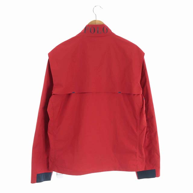 新品 POLO GOLF ジャケット レッド Mサイズ ウィンドブレーカー ポロゴルフ ラルフローレン POLO GOLF RALPH LAUREN ジャケット
