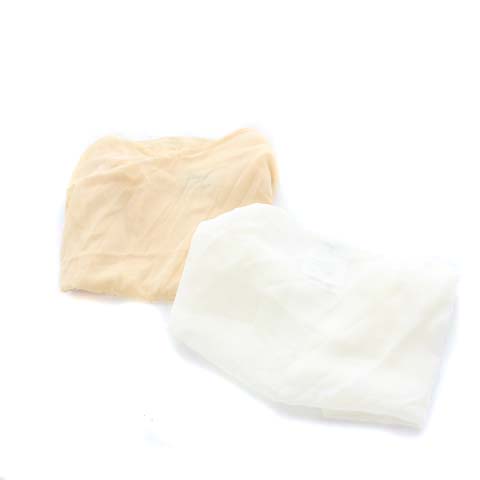 シャネル CHANEL キャミソール 2点セット フリル シアー シースルー