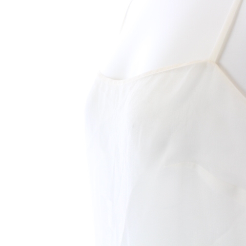 シャネル CHANEL キャミソール 2点セット フリル シアー シースルー