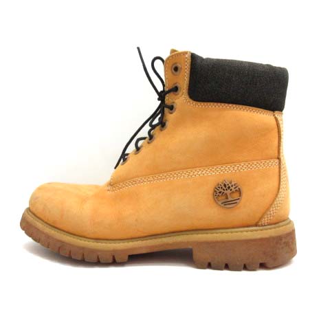 ティンバーランド Timberland イエローブーツ イエローヌバック 内側 