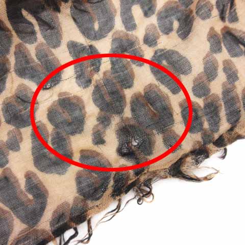 ルイヴィトン LOUIS VUITTON エトール レオパード ストール ショール