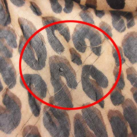 ルイヴィトン LOUIS VUITTON エトール レオパード ストール ショール