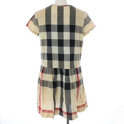 バーバリー チルドレン BURBERRY CHILDREN ワンピース ひざ丈 半袖 