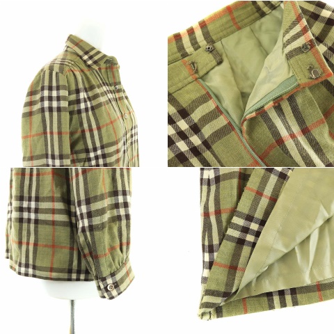 バーバリー BURBERRY ヴィンテージ セットアップ カジュアルシャツ  