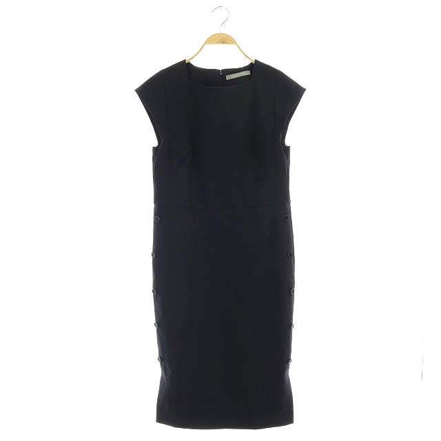 セオリーリュクス Theory Luxe ワンピース ロング タイト フレンチスリーブ 40 紺 ネイビー Hk Ec レディース 081 ベクトルパーク