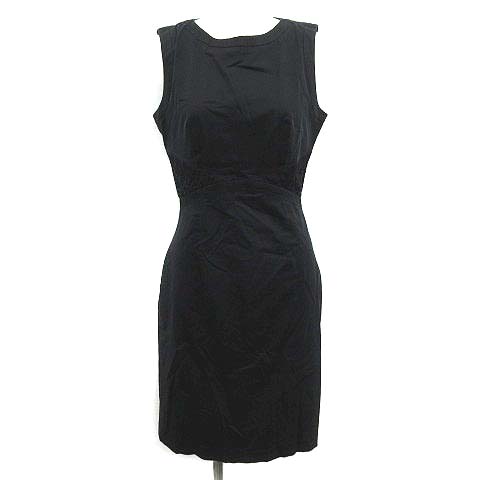 Christian Dior ノースリーブひざ丈ワンピース　38 クリスチャンディオール Christian Dior タイト ワンピース ひざ