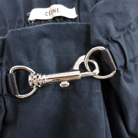 CÉLINE ダークネイビー　ひざ丈スカート　フィービー CÉLINE ダークネイビー ひざ丈スカート フィービー - メルカリ