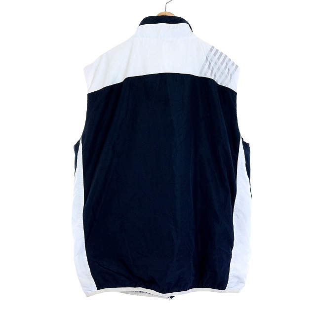 EMPORIO ARMANI ネイビー ベスト EMPORIO ARMANI 8N1BB2 1NLEZ 高機能 ライト ダウンベスト