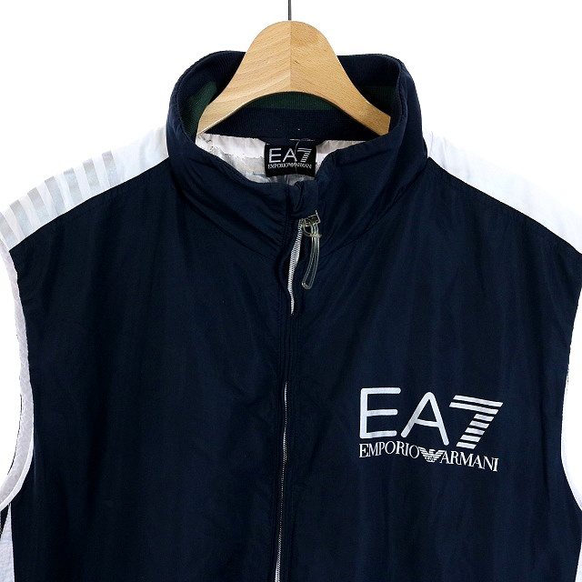 エンポリオアルマーニ EMPORIO ARMANI ベスト ロゴ ナイロン 3XL