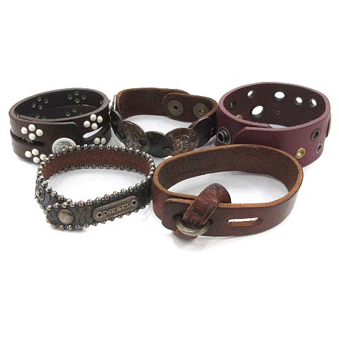 ディーゼル DIESEL ブレスレット バングル 5点セット まとめ売り 