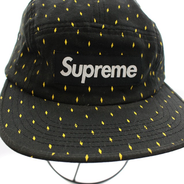 シュプリーム SUPREME 13AW Diamond Camp cap キャップ 帽子 ボックス 