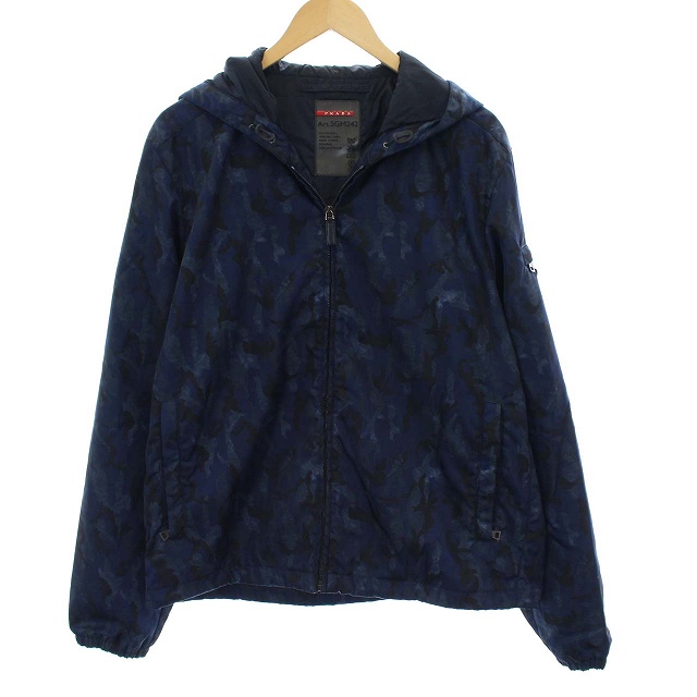 プラダスポーツ PRADA SPORT ジャケット マウンテンパーカー 中綿 迷彩 