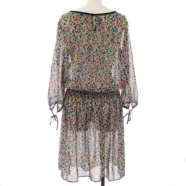 マッキントッシュフィロソフィー Mackintosh Philosophy ワンピース ミニ 花柄 38 M マルチカラー Nn レディース 081 ベクトルパーク