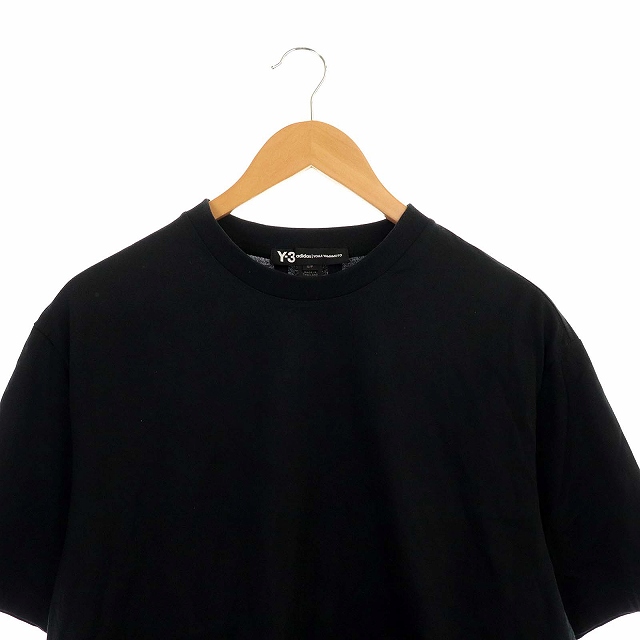 ワイスリー Y-3 アディダス adidas ヨウジヤマモト Tシャツ カットソー クルーネック プルオーバー 半袖 バックロゴ 3本ライン S 黒 ブラック 白 ホワイト /SI27 ■EC メンズ ワイスリー Y-3 アディダス adidas ヨウジヤマモト Tシャツ カットソー クルーネック プルオーバー 半袖 バックロゴ 3本ライン S 黒 ブラック 白 ホワイト /SI27 ■EC メンズ
