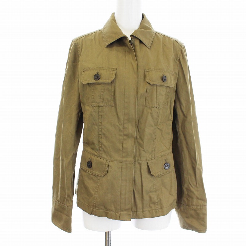 バーバリー ロンドン BURBERRY LONDON ミリタリージャケット ジップ 