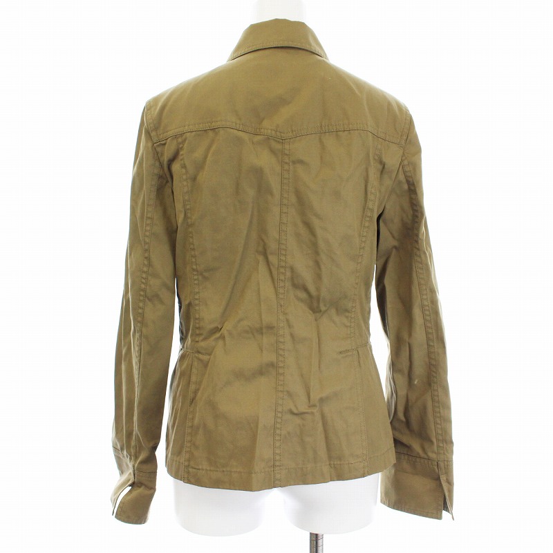 Burberrys ジップアップコート　カーキ　38 Burberrys ジップアップコートカーキ38
