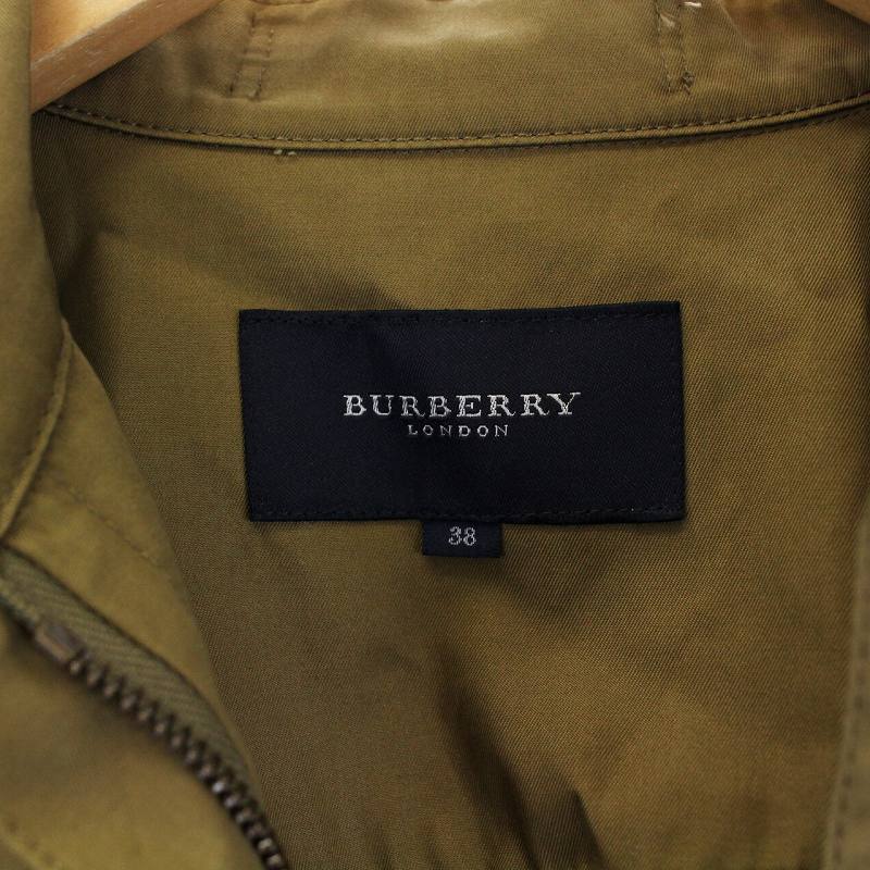 バーバリー ロンドン BURBERRY LONDON ミリタリージャケット ジップ 