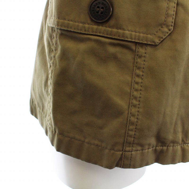 バーバリー ロンドン BURBERRY LONDON ミリタリージャケット ジップ 
