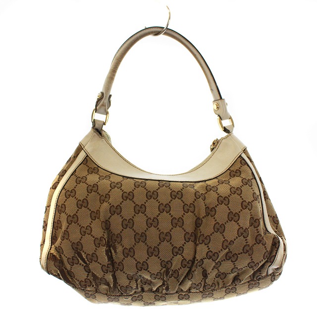 グッチ GUCCI ワンショルダーバッグ アビーライン GGキャンバス レザー 
