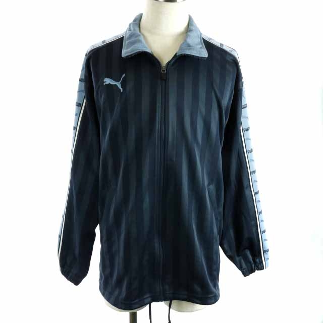 プーマ PUMA ジャージ セットアップ 上下 S M L 紺 ネイビー