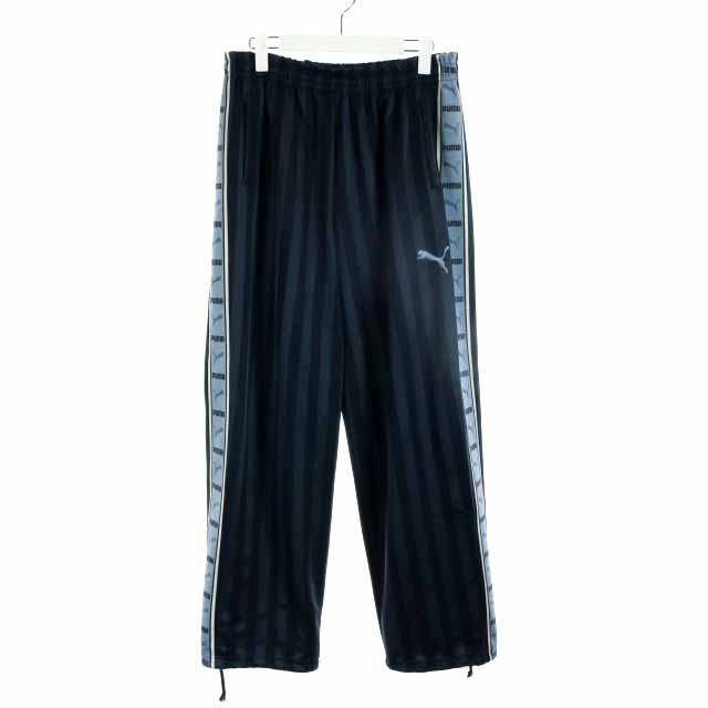 PUMA プーマ ジャージ ネイビー✖︎ブルーライン S - メルカリ
